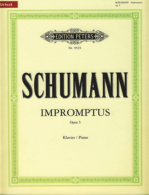 10 Impromptus on a theme by Clara Wieck Op.5 Cover Image