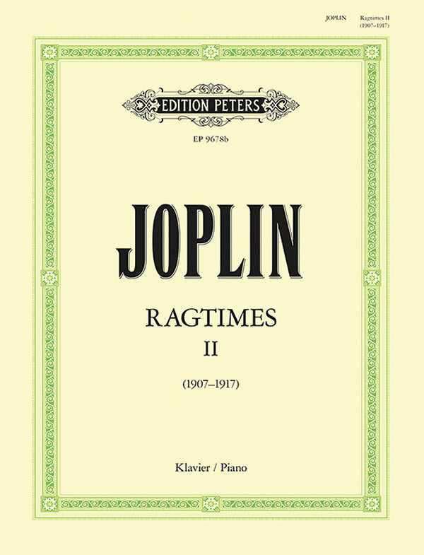 Ragtimes for Piano, Vol. 2 Cover Image
