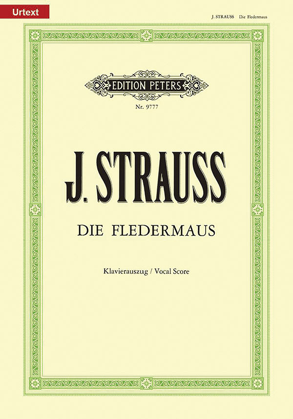 Die Fledermaus (Vocal Score) Cover Image