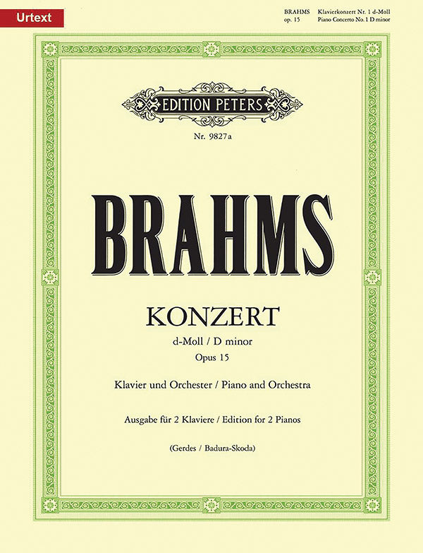 Piano Concerto No. 1 in D minor op. 15 (Edition for 2 Pianos) Cover Image