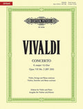 Violin Concerto in G Op. 7/II No. 2 (RV 299) (Edition for Violin and Piano) Cover Image