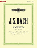 Sonatas for Viola da gamba (Cello) and Harpsichord BWV 1027-1029 Cover Image