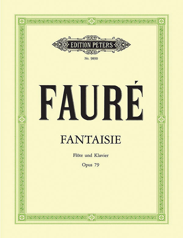 Fantasy Op. 79 for Flute and Piano Cover Image