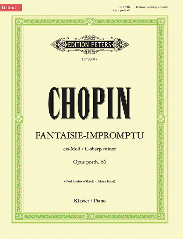 Fantaisie-Impromptu in C sharp minor Op. posth. 66 Cover Image