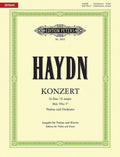 Violin Concerto in G Hob. VIIa:4 (Edition for Violin and Piano) Cover Image