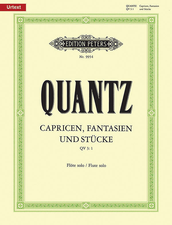 Caprices, Fantasies and Pieces QV 3:1 for Flute Cover Image
