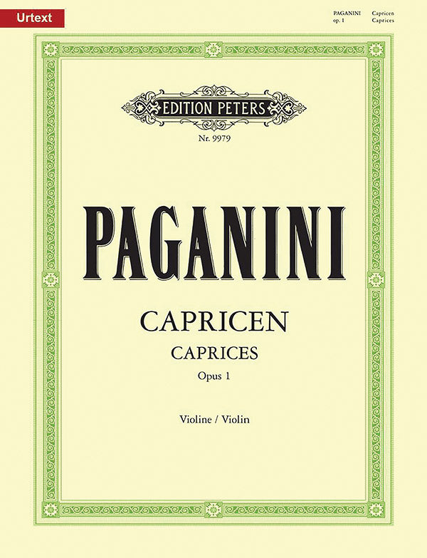 24 Caprices Op. 1 for Violin Cover Image