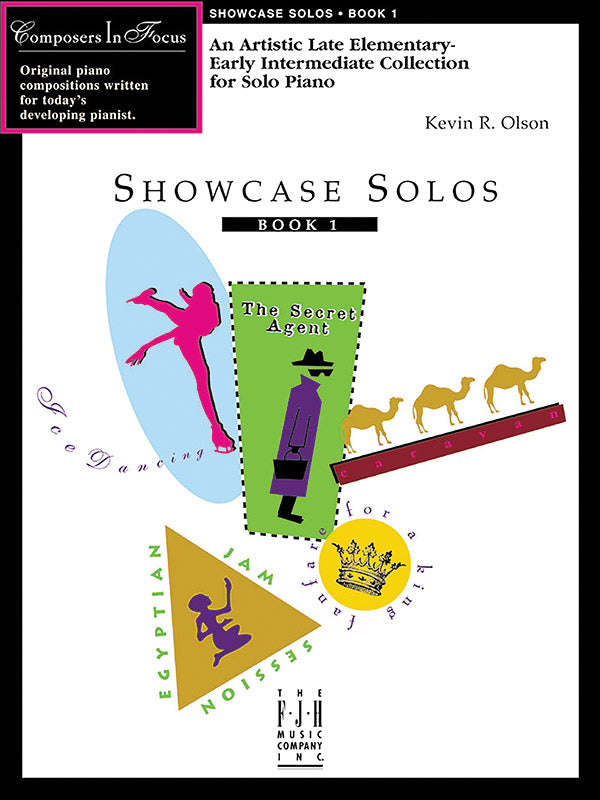 Showcase Solos, Book 1 Cover Image