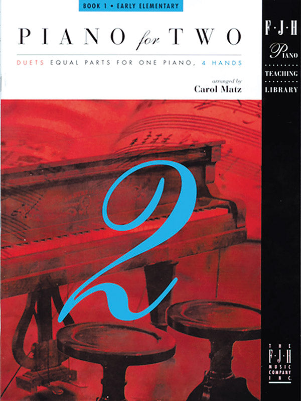 Piano for Two, Book 1 Cover Image