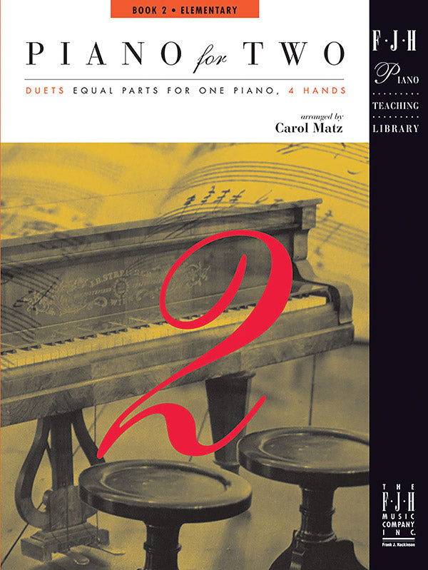 Piano for Two, Book 2 Cover Image