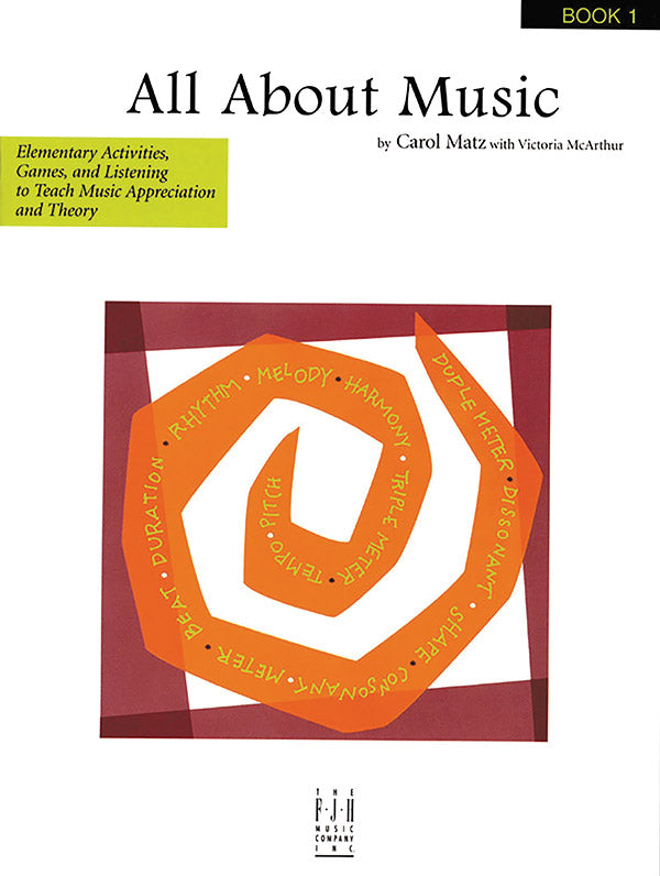 All About Music, Book 1 Cover Image