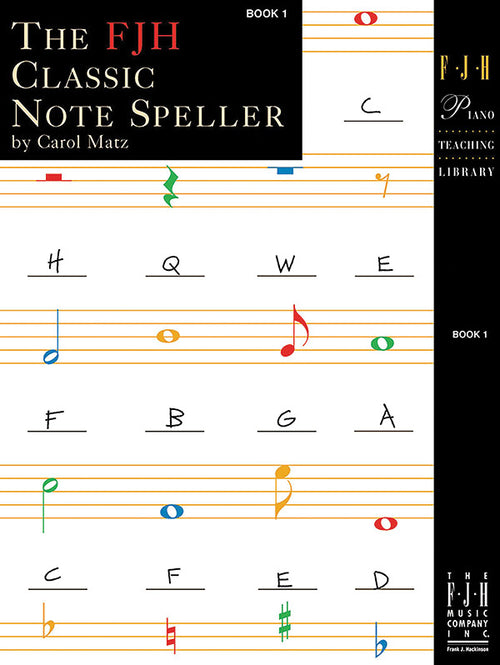 The FJH Classic Note Speller, Book 1 Cover Image