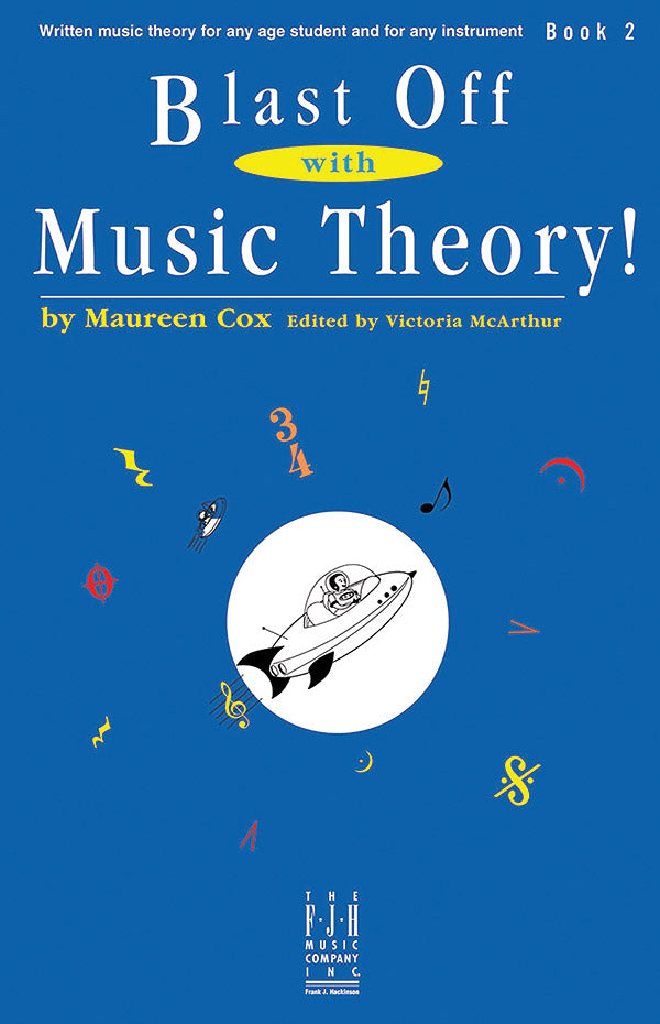 Blast Off with Music Theory! Book 2 Cover Image