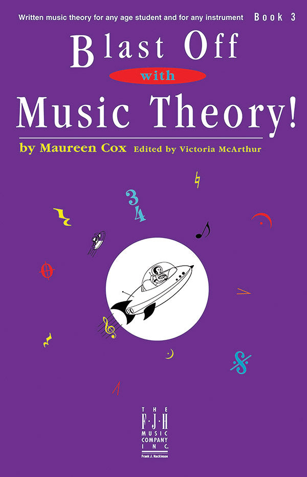 Blast Off with Music Theory! Book 3 Cover Image