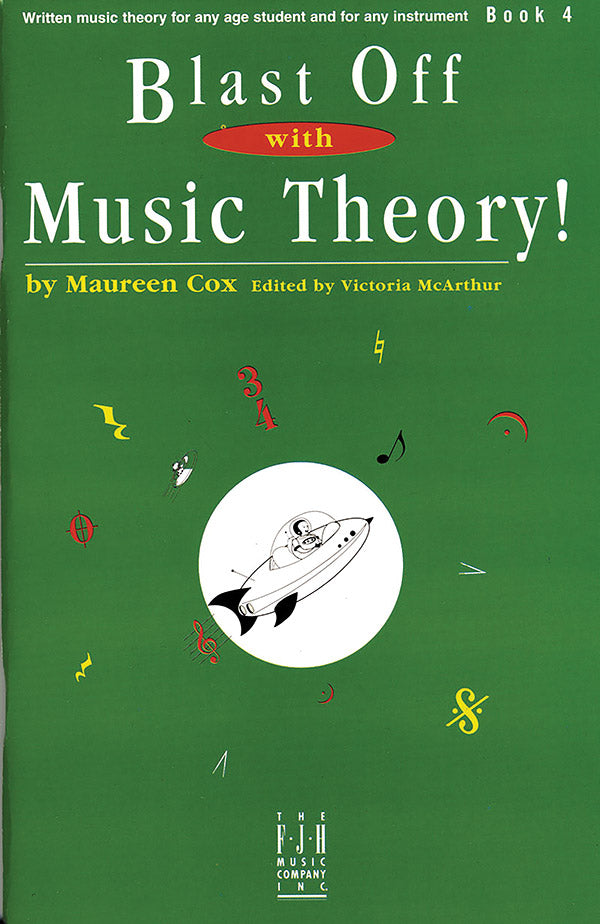 Blast Off with Music Theory! Book 4 Cover Image