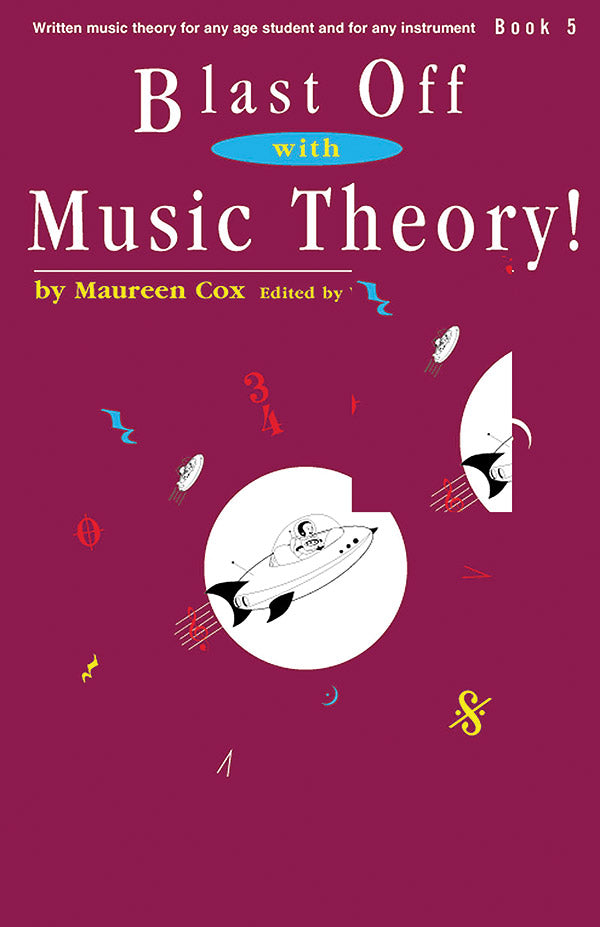 Blast Off with Music Theory! Book 5 Cover Image