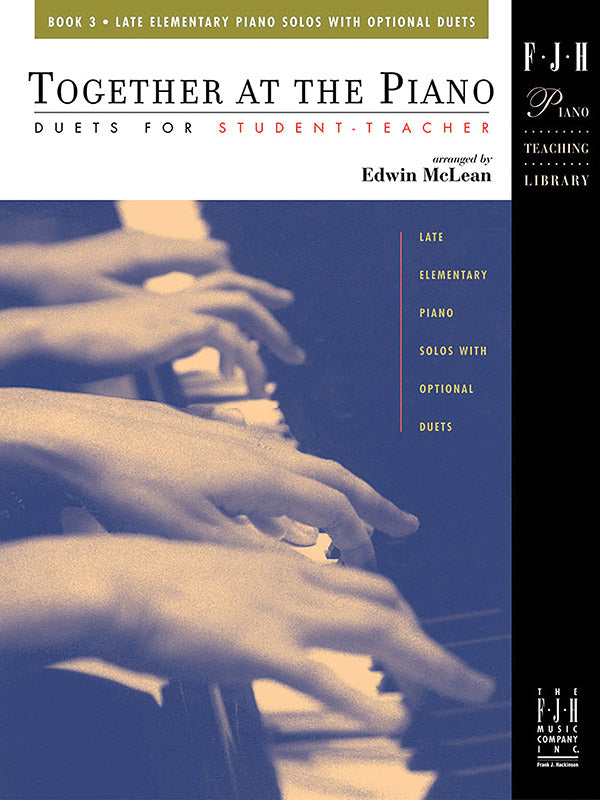 Together at the Piano, Book 3 Cover Image