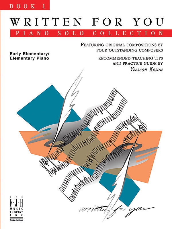 Written For You Piano Solo Collection, Book 1 Cover Image