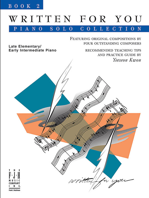 Written For You Piano Solo Collection, Book 2 Cover Image
