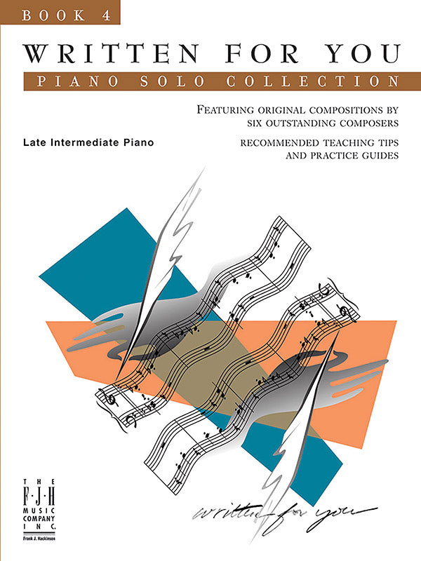 Written For You Piano Solo Collection, Book 4 Cover Image