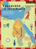 Treasures in Technique, Book Three - Lessons in Finger Strength and Independence Cover Image