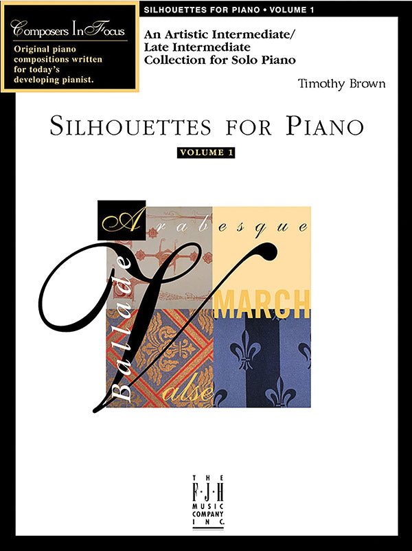 Silhouettes for Piano, Volume 1 Cover Image