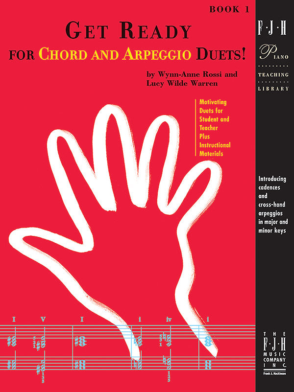 Get Ready for Chord and Arpeggio Duets!, Book 1 Cover Image
