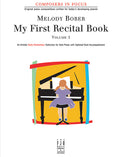 My First Recital Book, Volume 1 Cover Image