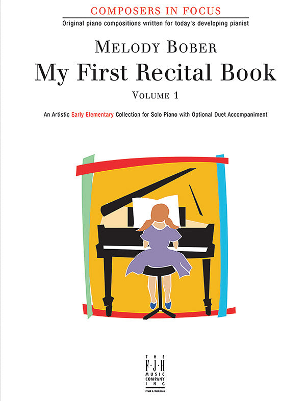 My First Recital Book, Volume 1 Cover Image