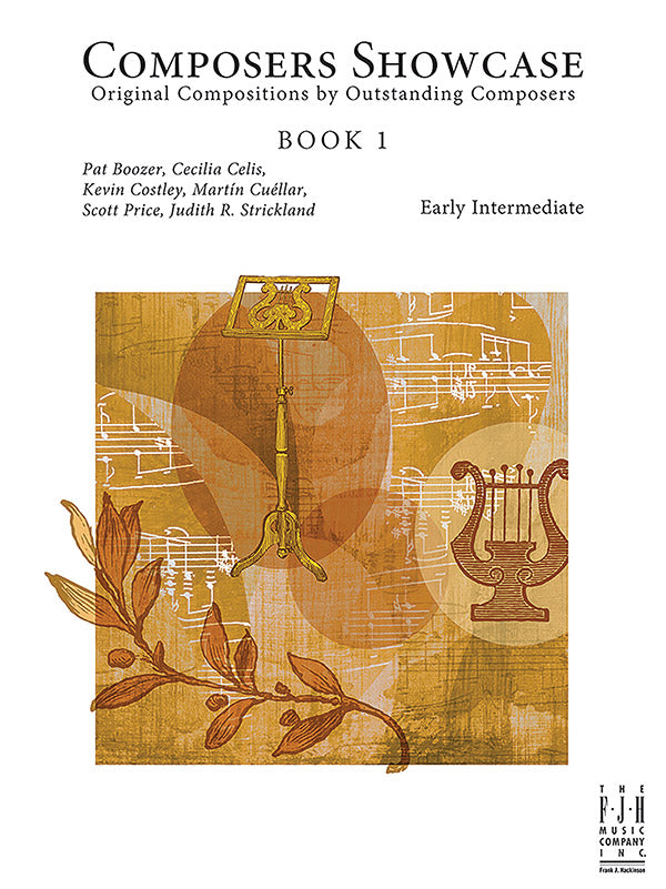 Composers Showcase, Book 1 Cover Image