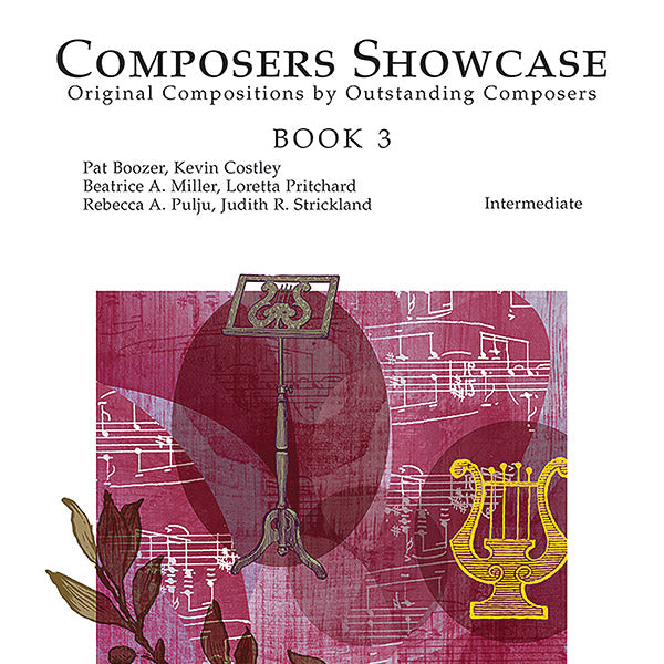 Composers Showcase, Book 3 Cover Image
