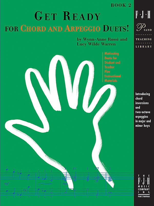 Get Ready for Chord and Arpeggio Duets!, Book 2 Cover Image
