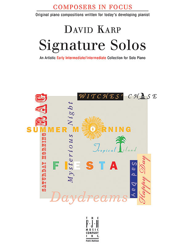 Signature Solos Cover Image