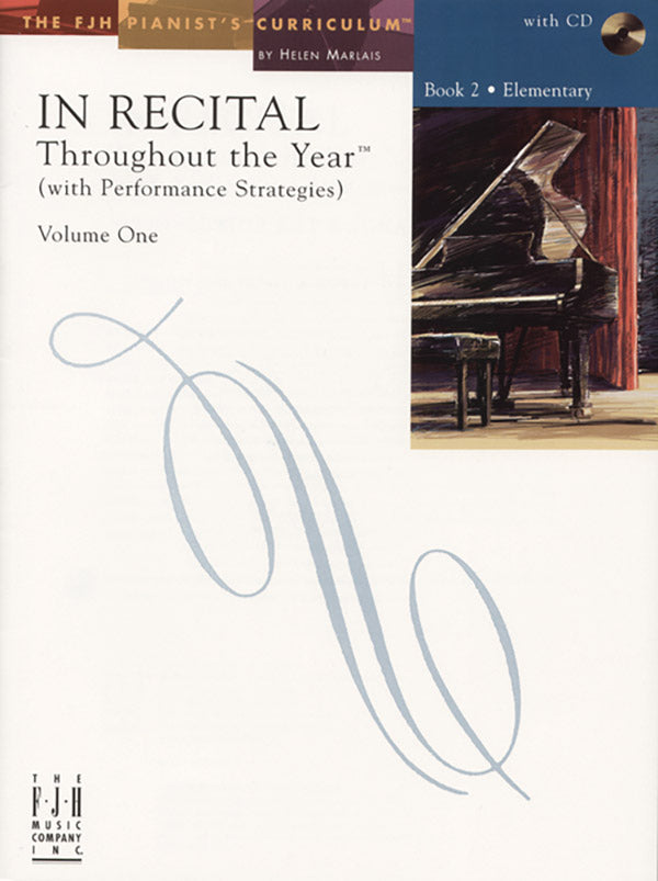 In Recital® Throughout the Year, Volume One, Book 2 Cover Image