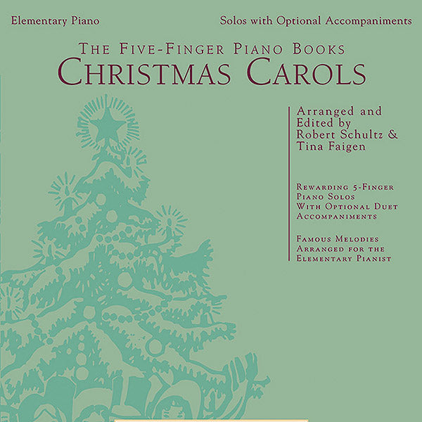 The Five-Finger Piano Books: Christmas Carols Cover Image