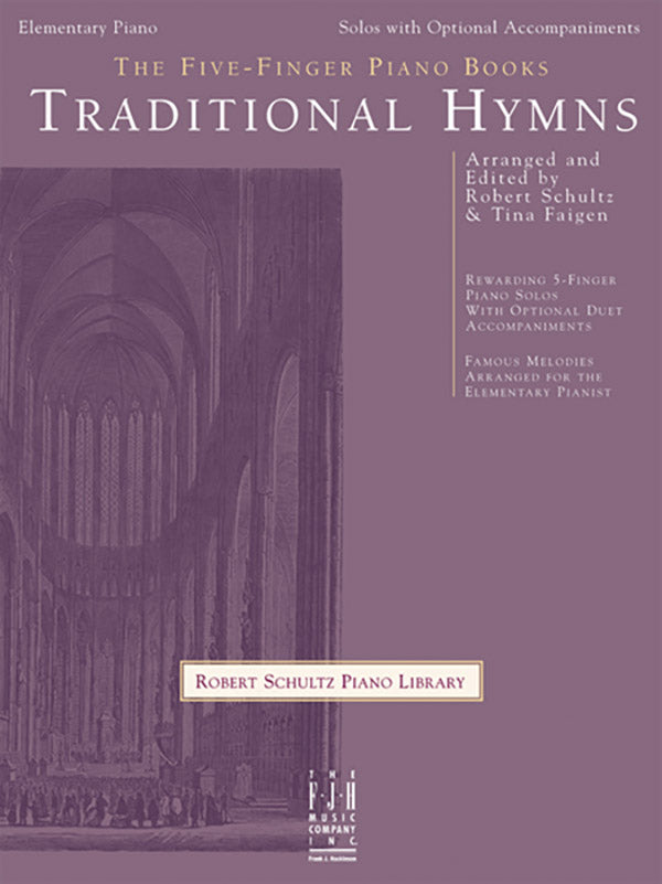 The Five-Finger Piano Books: Traditional Hymns Cover Image
