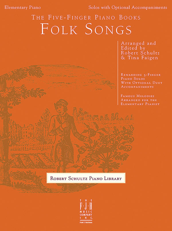 The Five-Finger Piano Books: Folk Songs Cover Image