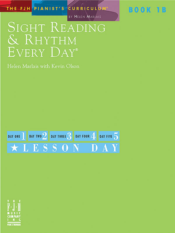 Sight Reading & Rhythm Every Day®, Book 1B Cover Image