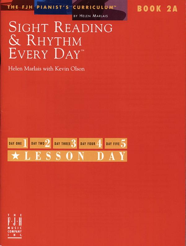 Sight Reading & Rhythm Every Day®, Book 2A Cover Image