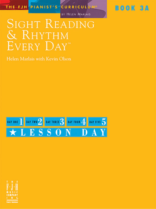Sight Reading & Rhythm Every Day®, Book 3A Cover Image
