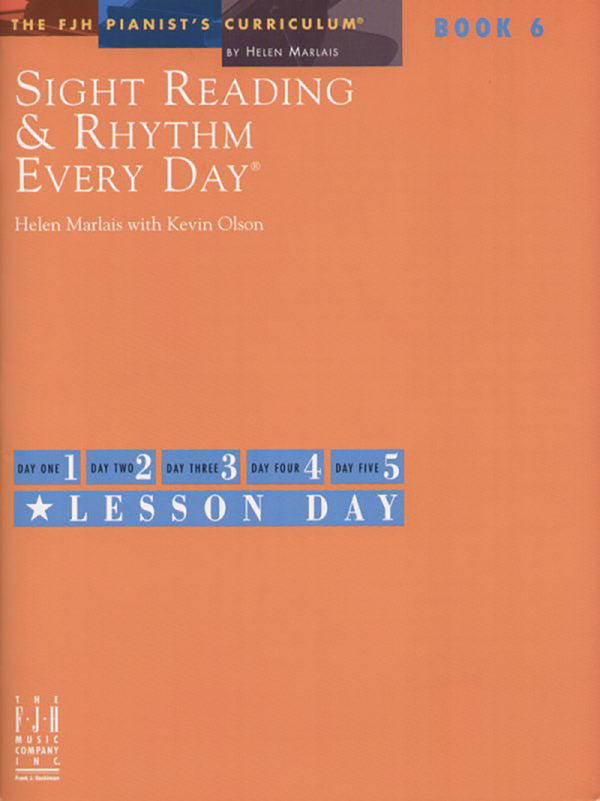 Sight Reading & Rhythm Every Day®, Book 6 Cover Image