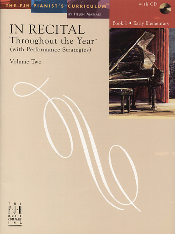 In Recital® Throughout the Year Volume Two, Book 1 Cover Image
