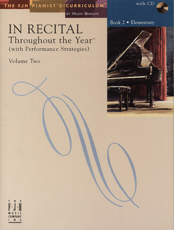 In Recital® Throughout the Year, Volume Two, Book 2 Cover Image