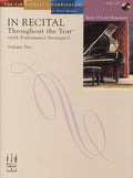 In Recital® Throughout the Year, Volume Two, Book 3 Cover Image