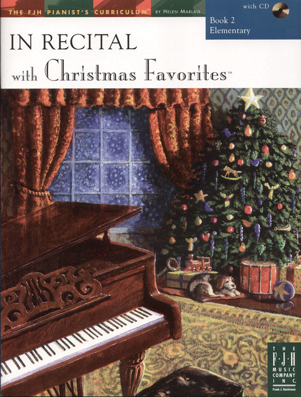 In Recital® with Christmas Favorites, Book 2 Cover Image