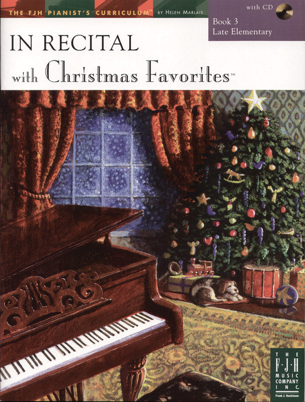 In Recital® with Christmas Favorites, Book 3 Cover Image