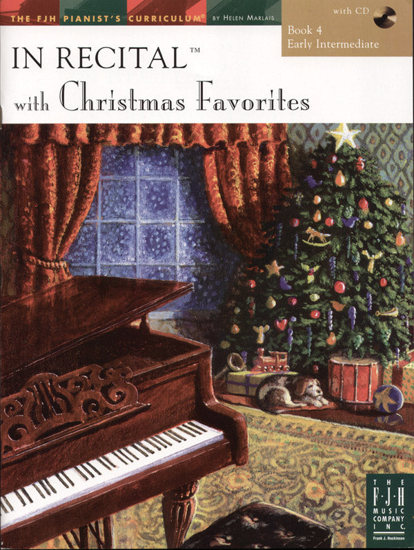 In Recital® with Christmas Favorites, Book 4 Cover Image