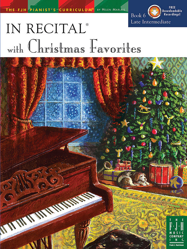 In Recital® with Christmas Favorites, Book 6 Cover Image
