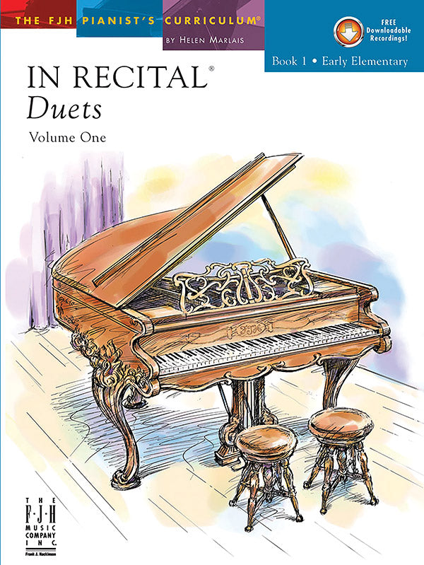 In Recital® Duets, Volume One, Book 1 Cover Image