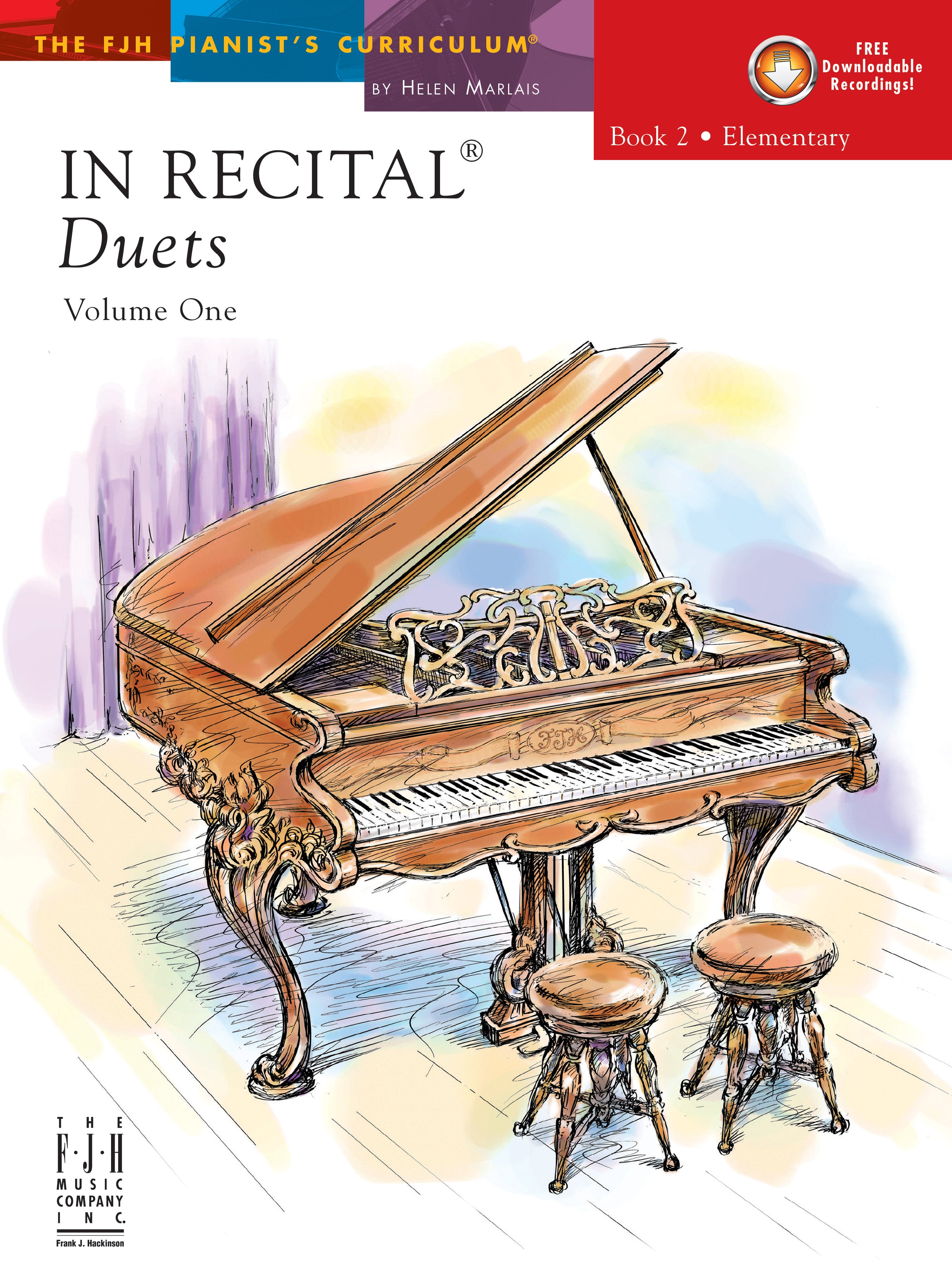 In Recital® Duets, Volume One, Book 2 Cover Image